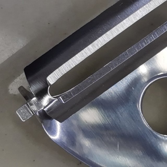 厨房小工具二次钢柄三角刨多用刨皮用品产品图