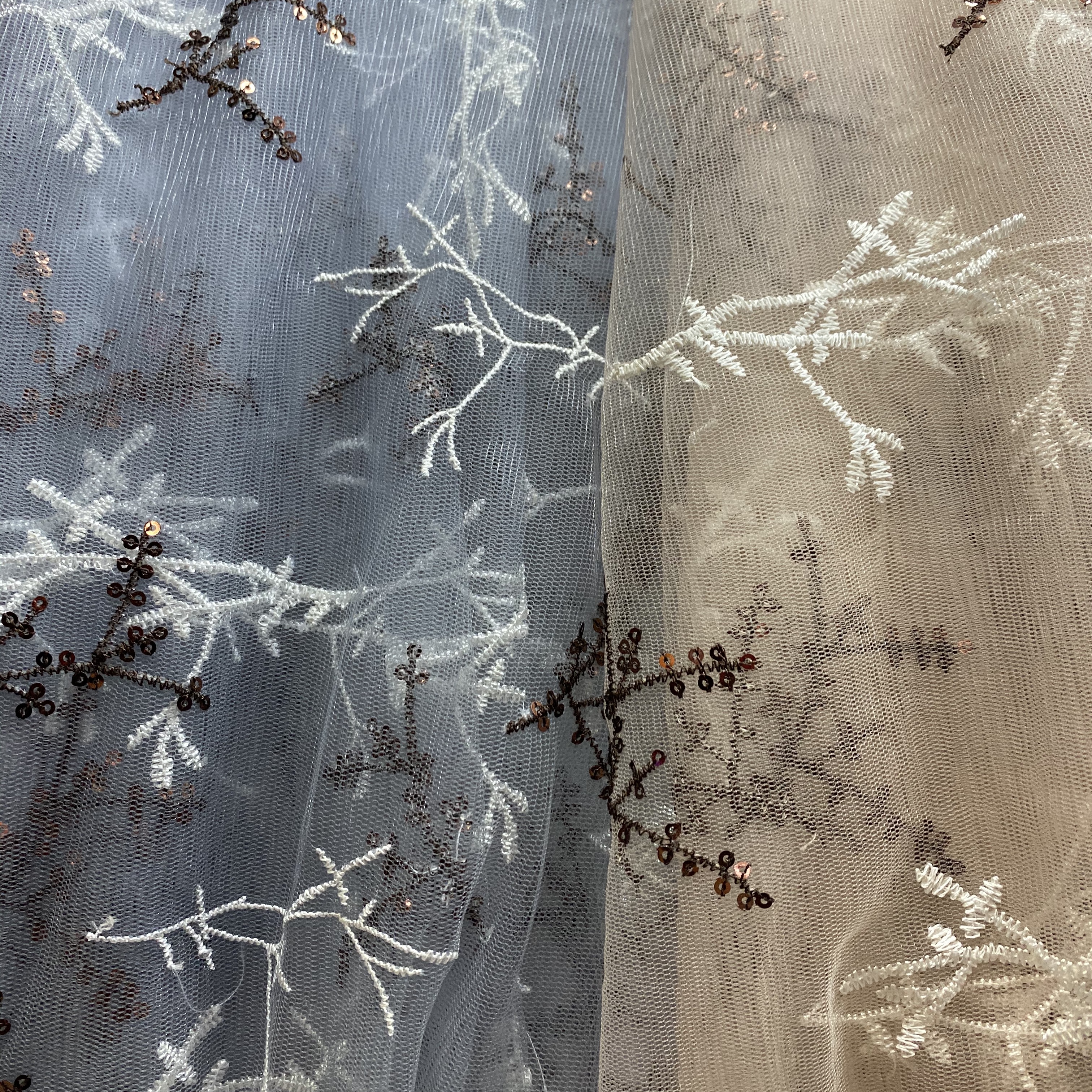 量大免邮 舞台幕布、婚庆背景 表演舞蹈服装面料/6MM大珠片亮片布产品图