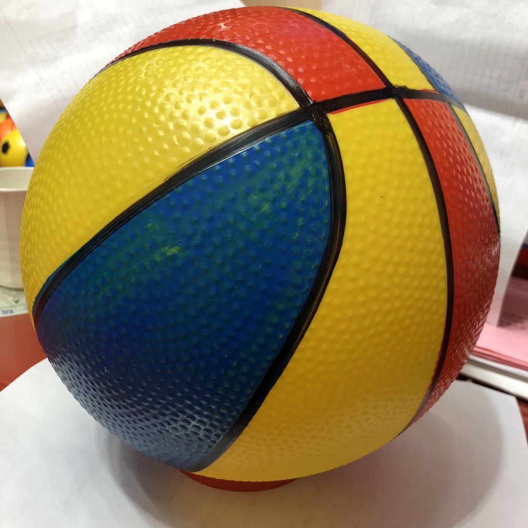 Factory direct sales of pvc painted sports toy basketballs