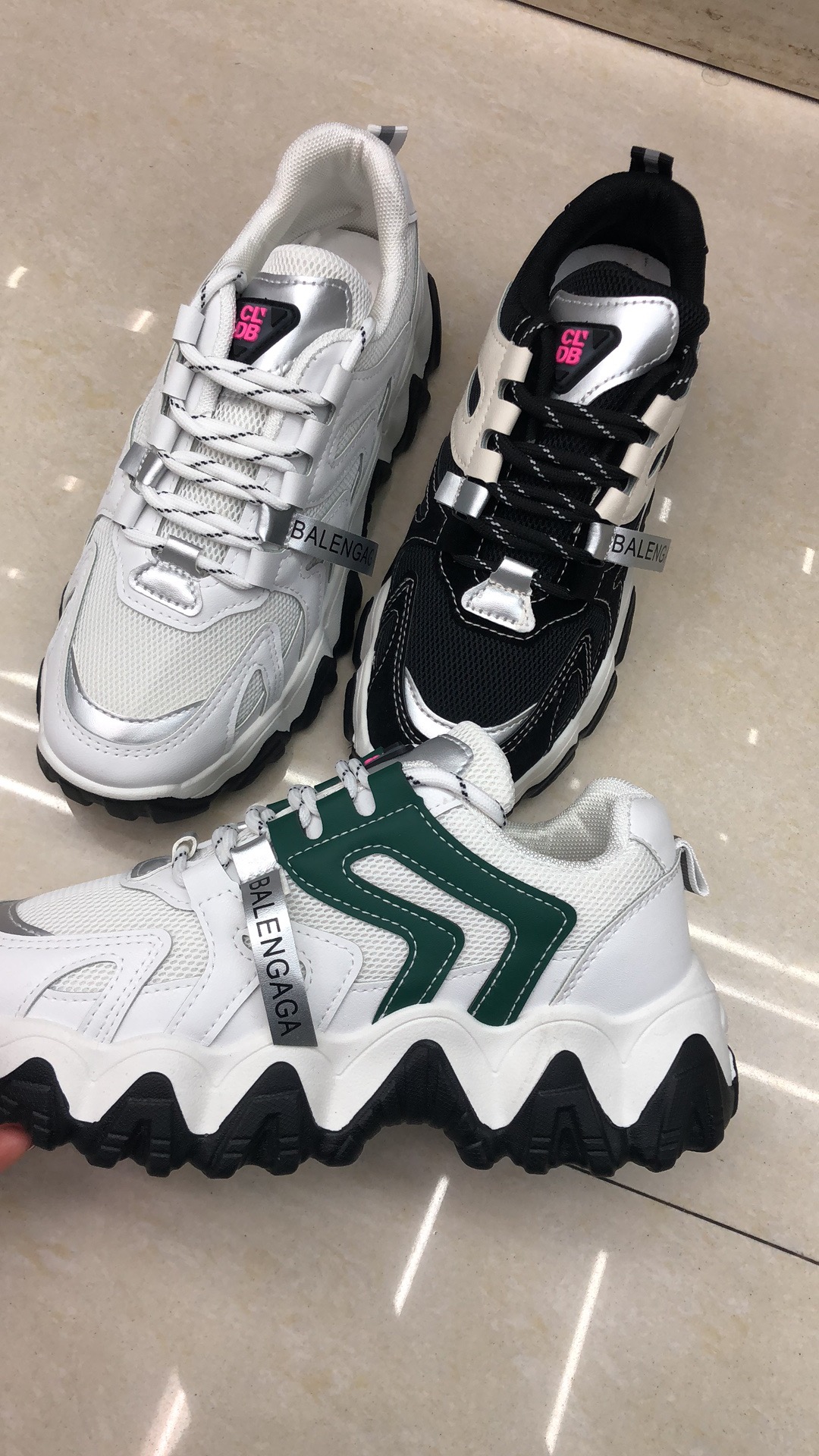 A Multicolor 2020 New Trend Sports Running Casual Shoes Net Sneakers Tide Shoes Specification drawing