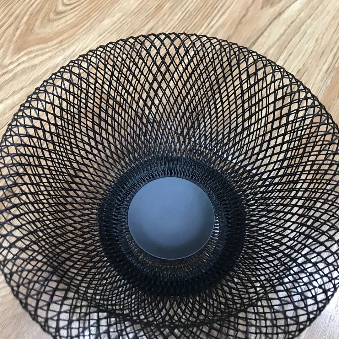 金边玻璃果盘/托盘/金属托盘/玻璃果盘/壓克力金葉果盤细节图