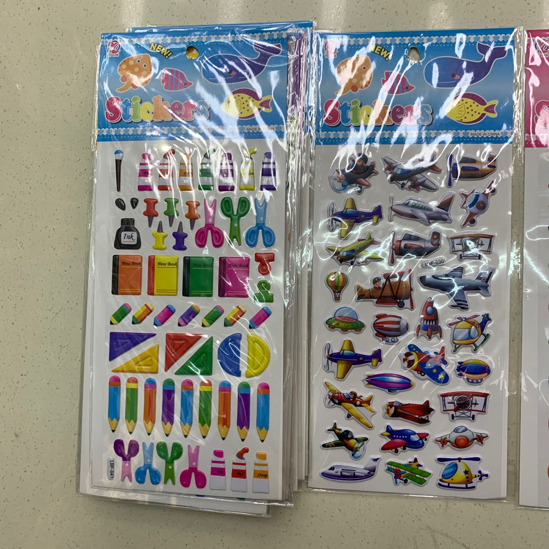 贴纸/纸贴/立体贴细节图