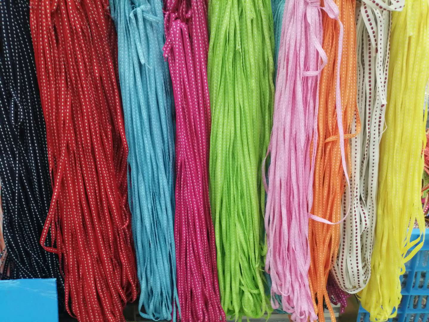 织带多彩间混条纹织带色彩虹织带详情图1