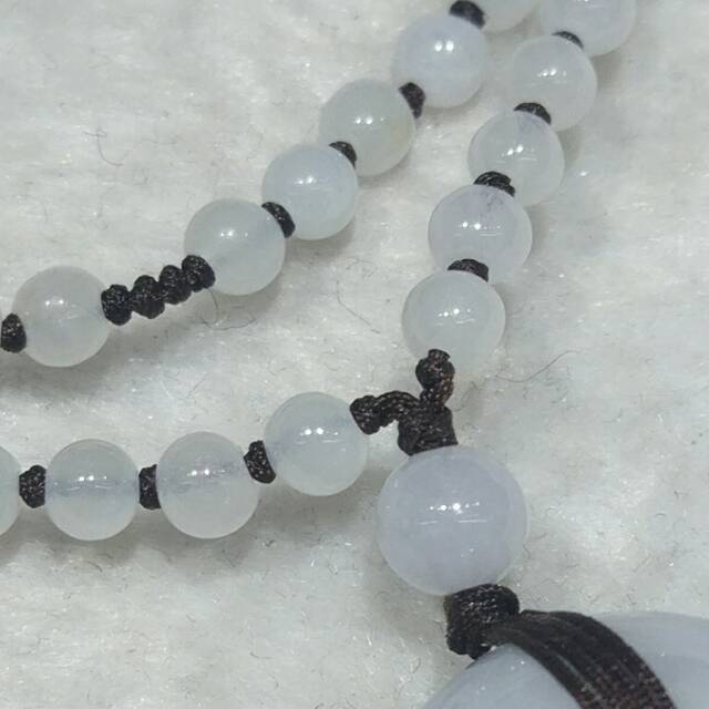 5 natural jade necklaces, sweater chains, neck accessories, long and short pendants, decorative chains Specification image