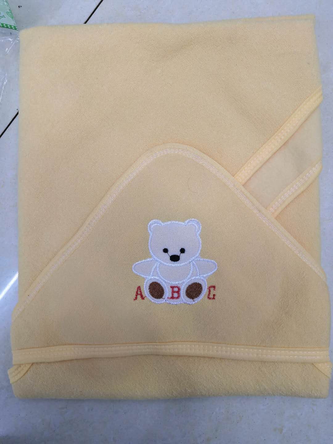 小熊抱被新生儿包被薄用品被子包裹巾产品图