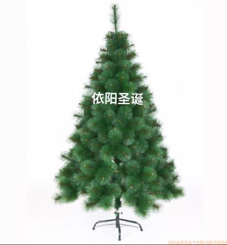 Yiyang Christmas Craft Yiyang Christmas Craft Christmas Tree 1.2/1.5/1.8/2.1/2.4/3 meters home bare tree simulation green DIY Christmas decoration