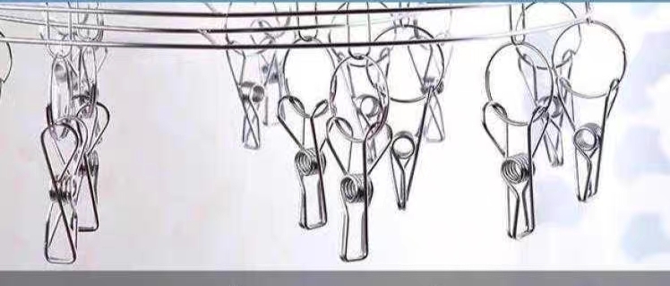 Household Goods Interlocking Disc Iron Coat Hanger Specification drawing