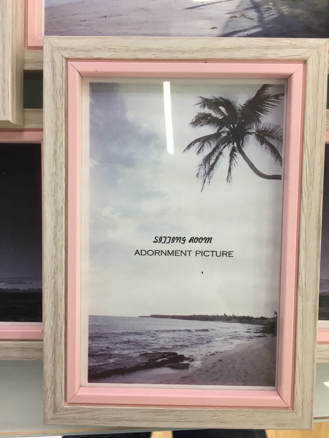 集墙式组合相框 欧式创意木质复古照片相片框简约画框细节图