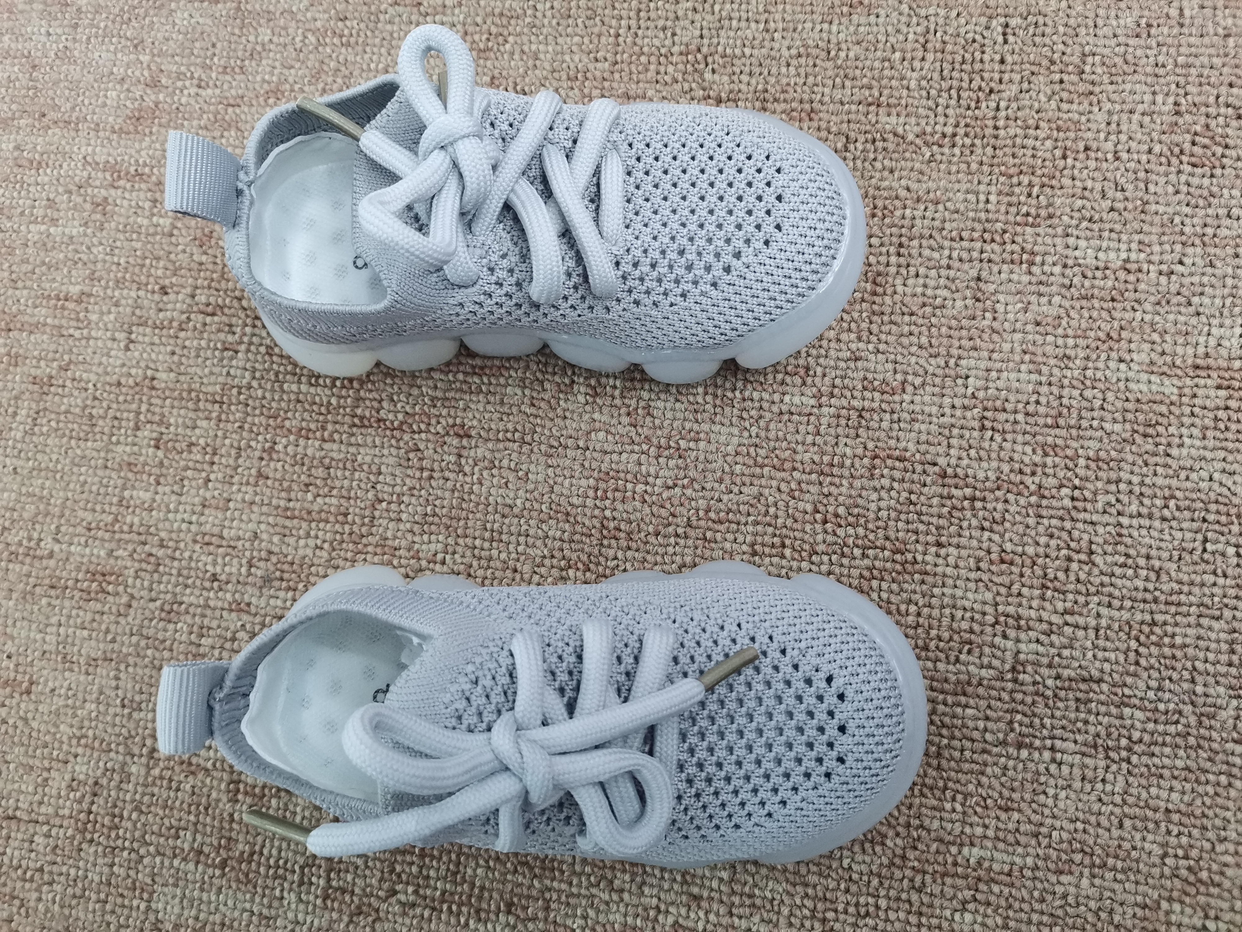 Xb7755 Little Treasure Home Girls Shoes Spring Net Red Stick Breathable Casual Shoes details Picture