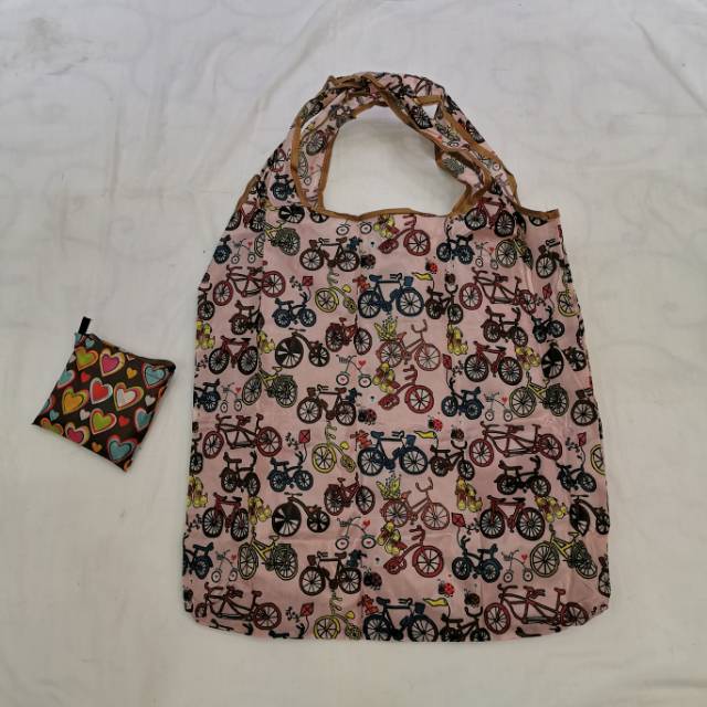 厂家直销时尚可爱便携环保购物袋可定制logo广告礼品袋产品图