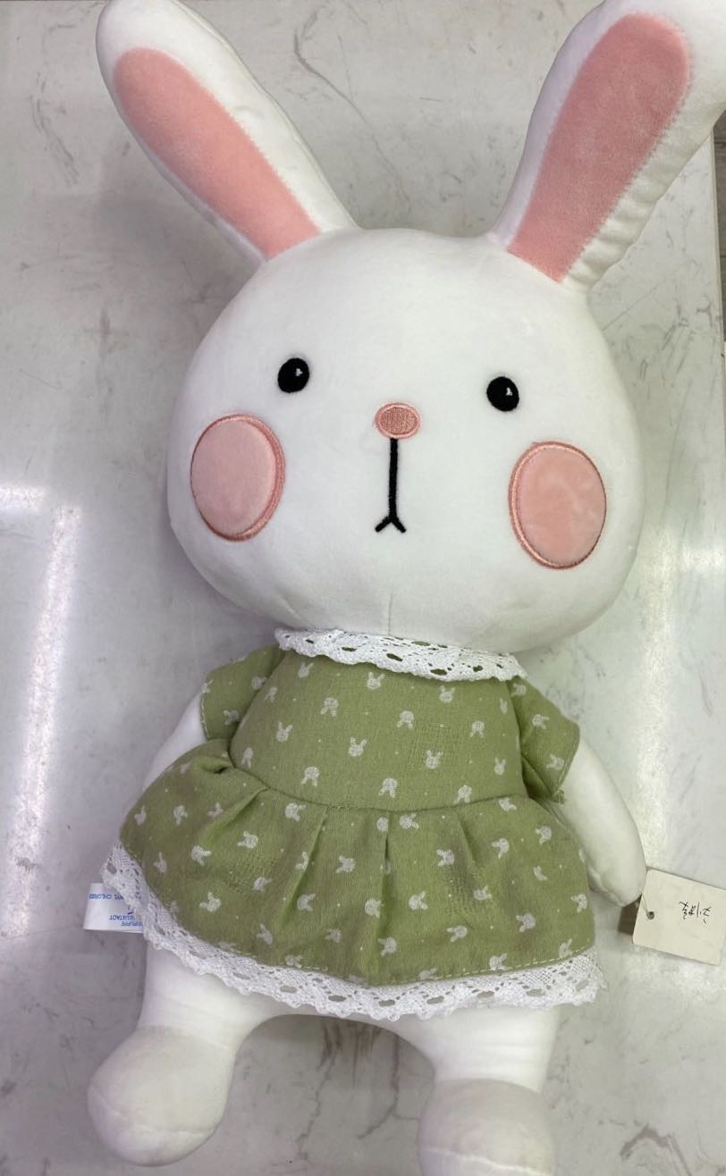 涤纶35厘米兔子毛绒玩具送小孩子女生玩具家居装饰品详情图2