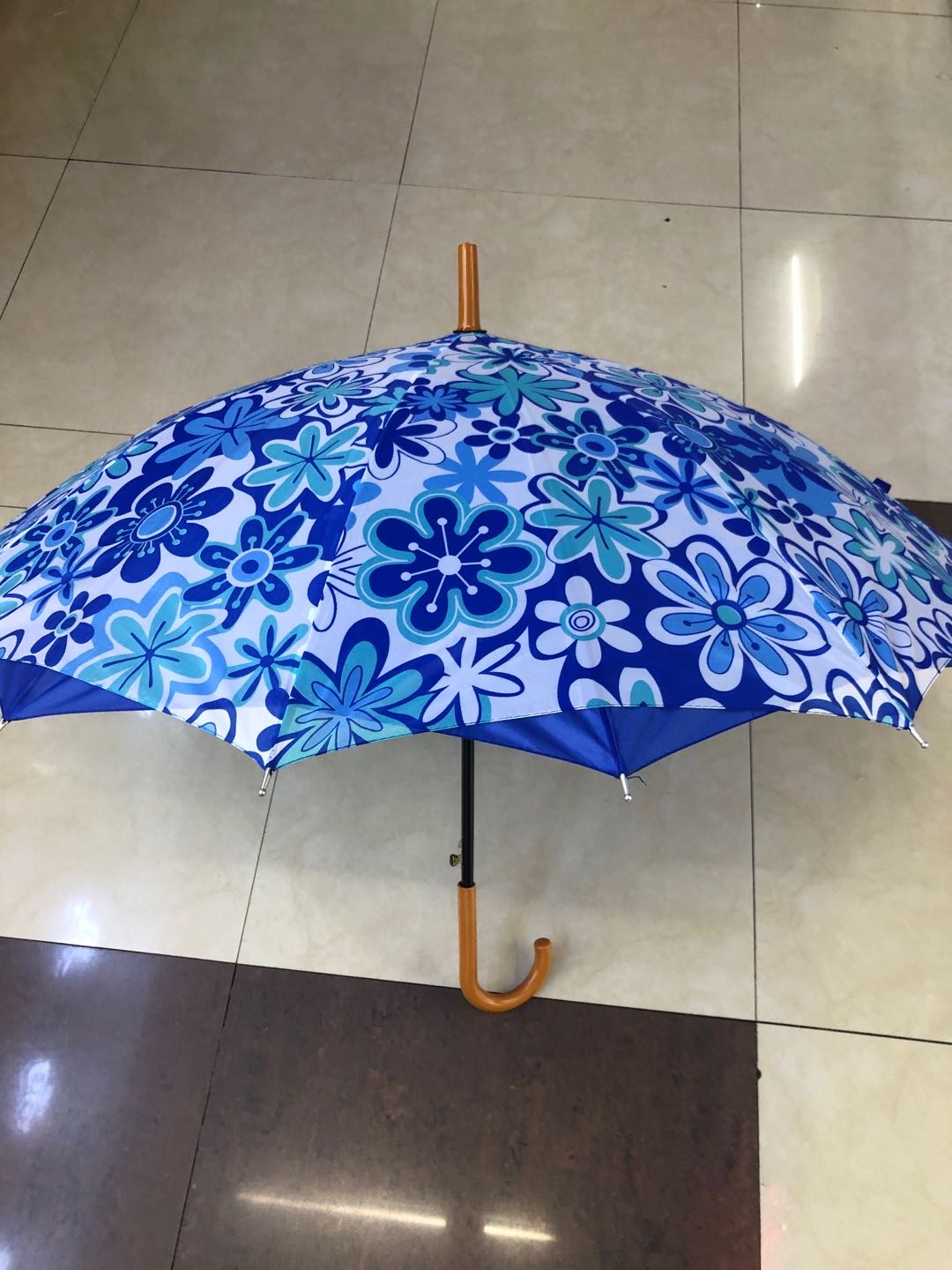 55Cm Double Umbrella Long Handle Umbrella Sun Umbrella