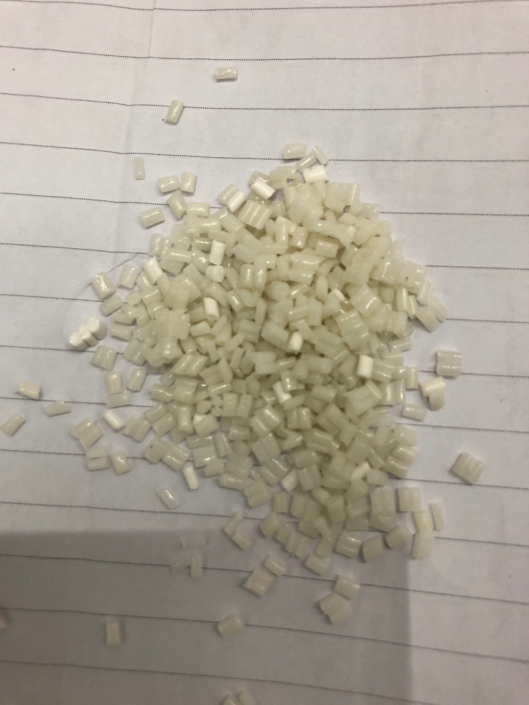 Haoyun Plastic Milky white granular highly malleable propylene (recycled material) Specification image
