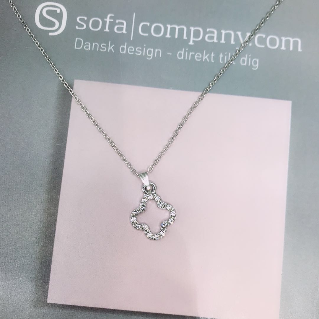 时尚四叶草项链小清新网红项链女韩版简约短款锁骨链产品图