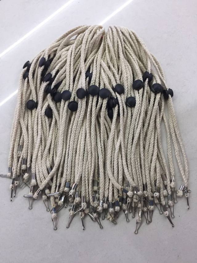 Windproof rope cotton eight-strand style, factory direct sales of clothing accessories and accessories, inventory of accessories