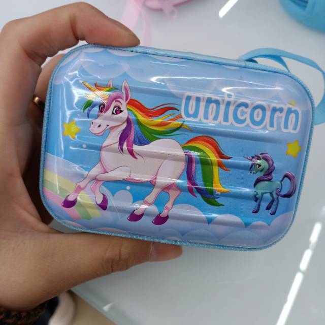 跌皮拉链小行李箱儿童小零钱包细节图