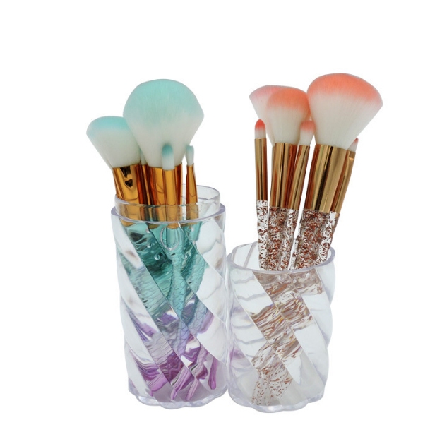New 7-piece and 10-piece horn brush, threaded brush and mermaid brush details Picture