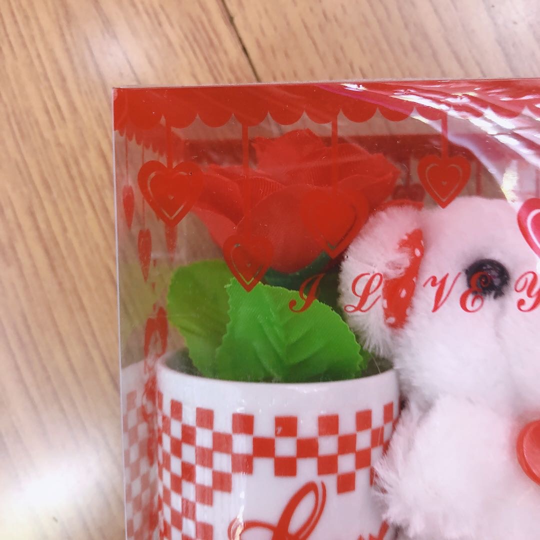 可爱泰迪熊公仔毛绒玩具熊家居装饰陶瓷杯套盒厂家直销产品图