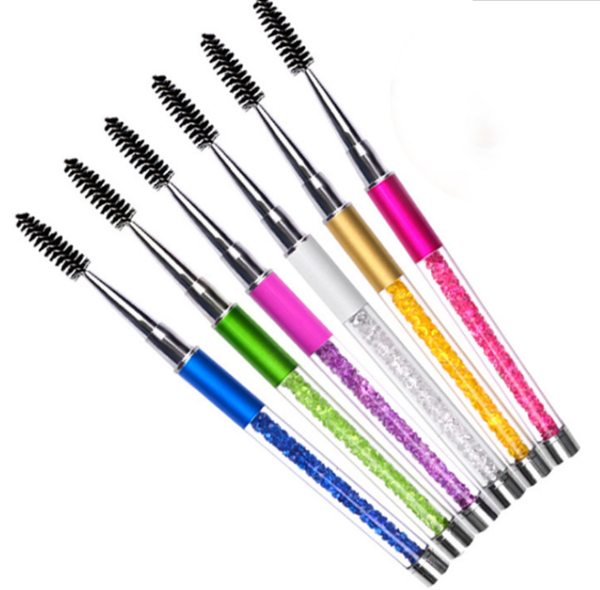 Beauty Tools Mascara brush Spiral mascara brush Water drill rod with pencil sleeve mascara brush thumbnail