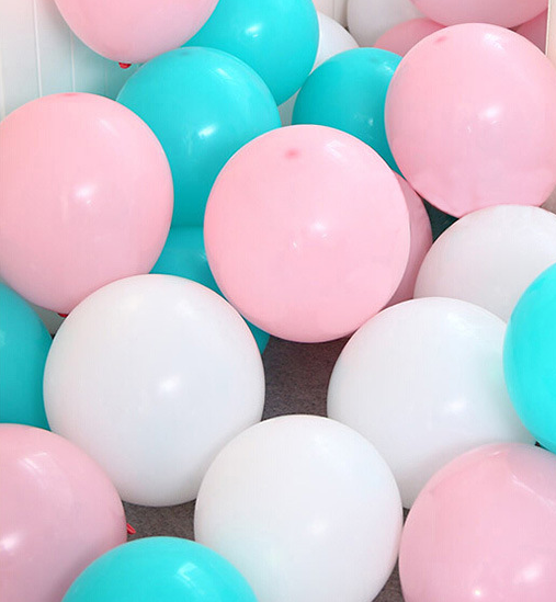 Matte advertising balloons, 10-inch matte balloons, natural latex frosted balls, party decoration items, customizable Specification image