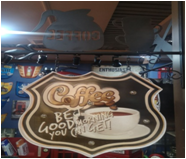 Tailwind Double-Sided Light Bulb Shop Sign Retro Style Nostalgia Selling Model 010