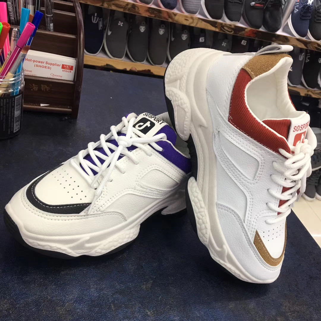 Factory direct sales of men's sports shoes for spring and autumn, new soft-soled, ultra-light, shock-absorbing and rebounding running shoes, breathable and casual sports shoes