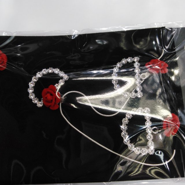 Claw chain, necklace, earrings, rose necklace Specification image