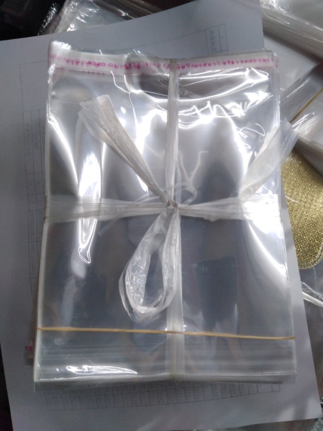 OPP14*20 opp袋透明塑料袋子服装包装袋不干胶自封袋 pe自粘 袋图