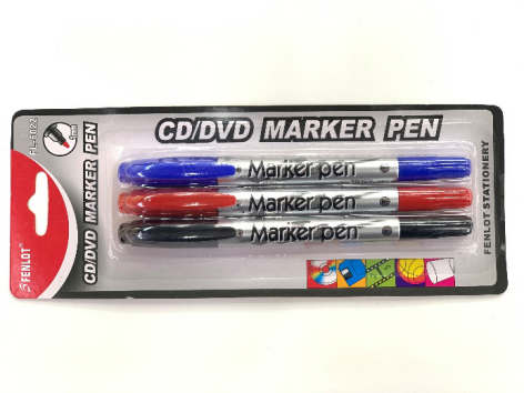 Fl-6022, small CD oil-based marker, double head thumbnail
