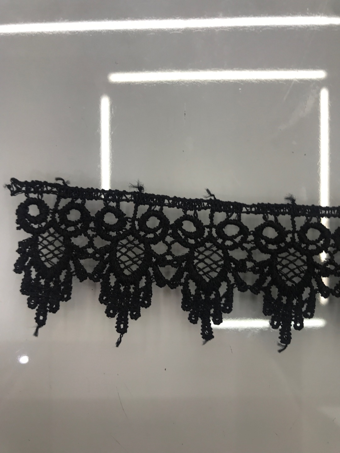 Lace Embroidery Skirt Side Flow