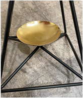 北欧创意铁艺轻奢香薰蜡烛台餐桌欧式西餐浪漫烛光晚餐道具小摆件产品图