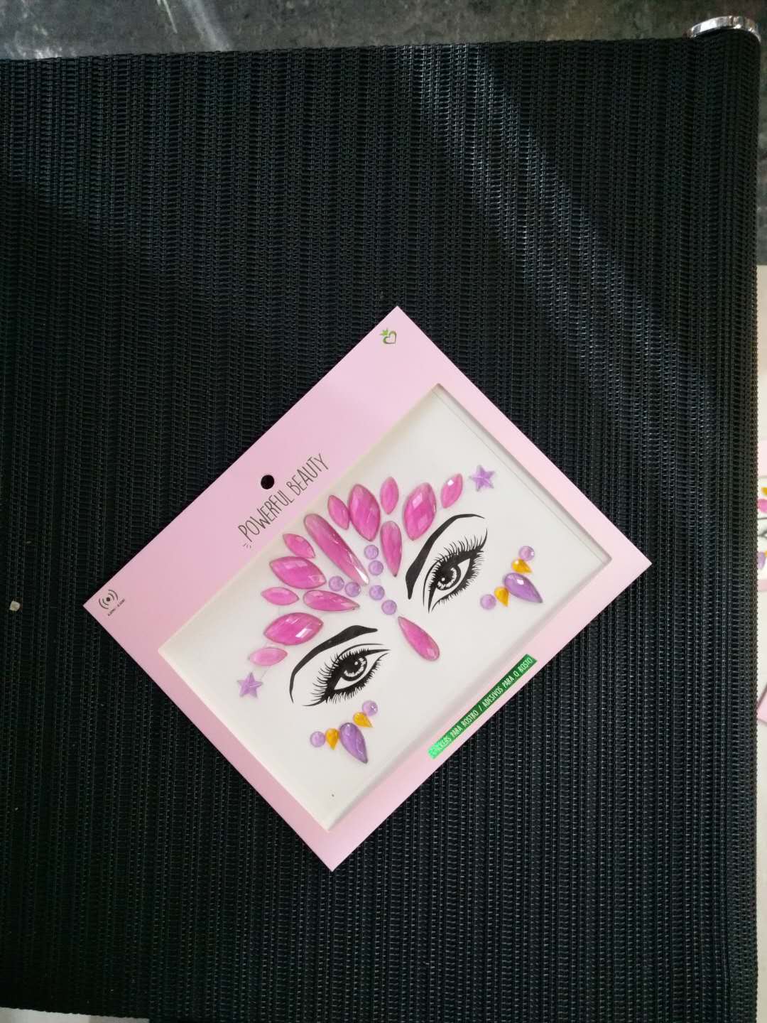 亚克力钻立体贴纸夜光脸贴切面装饰贴冰箱贴产品图