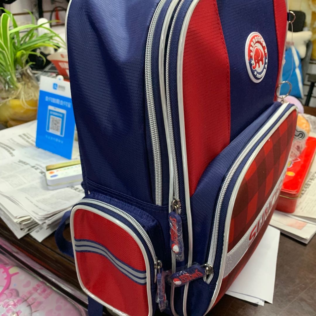 Cf0101 Authentic Suncisco Sunsco School Bag For Primary School 1-3 Grade Weight Relief Shoulder Backpack Specification drawing