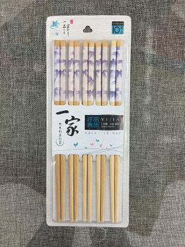 厂家直销时尚环保烤印转印筷子中餐筷子细节图