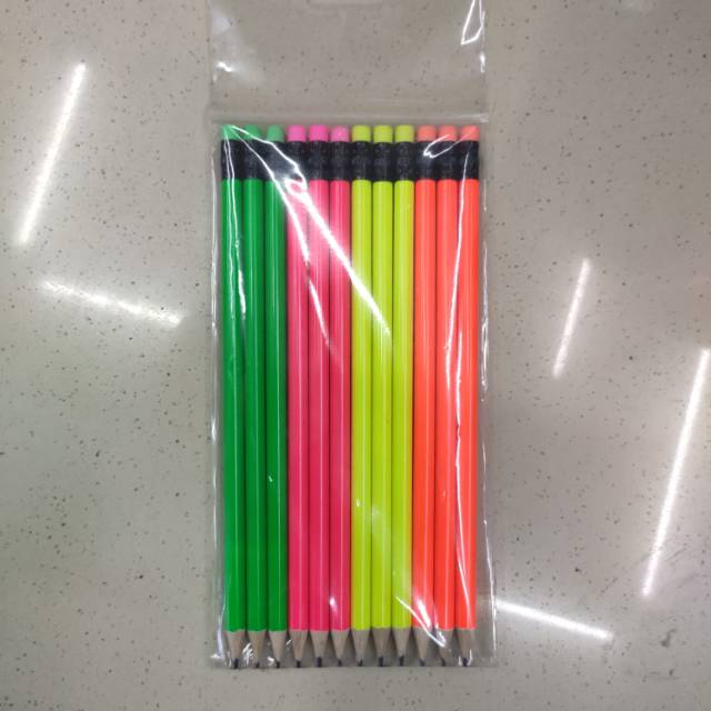 High-Grade Four-Color Pencil Hb Pencil Learning Office Pen