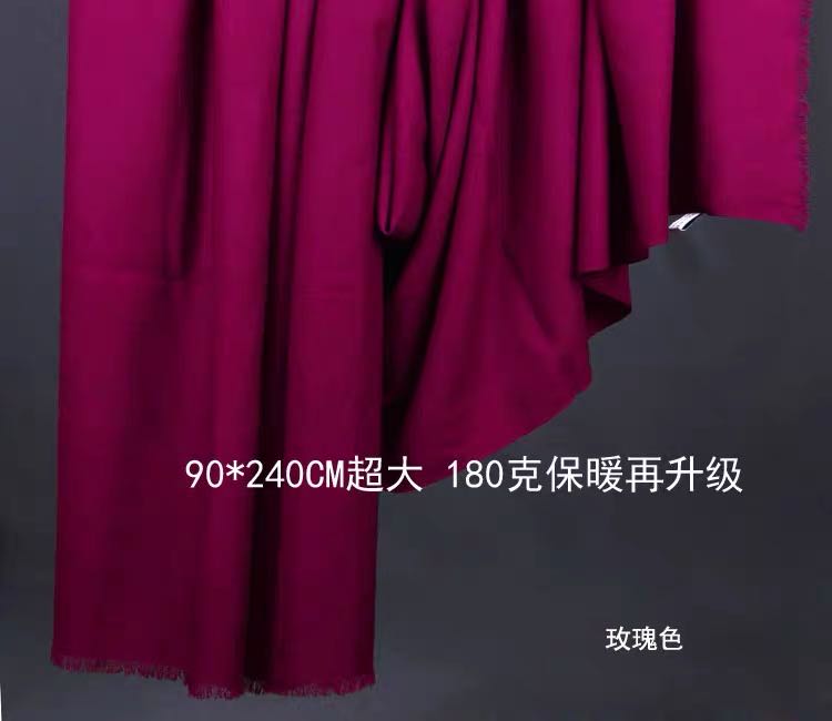 Women's Scarf With Autumn And Winter Simple Explosive Shawls Classic Long Neck details Picture