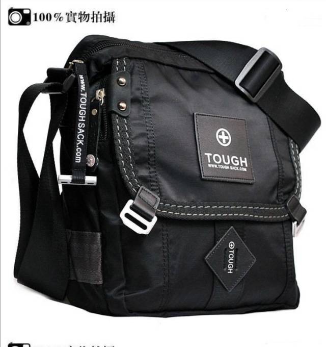 男士单肩包男斜挎包帆布牛津布竖款夏运动户外休闲男士