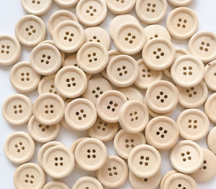 Wood Button Specification drawing