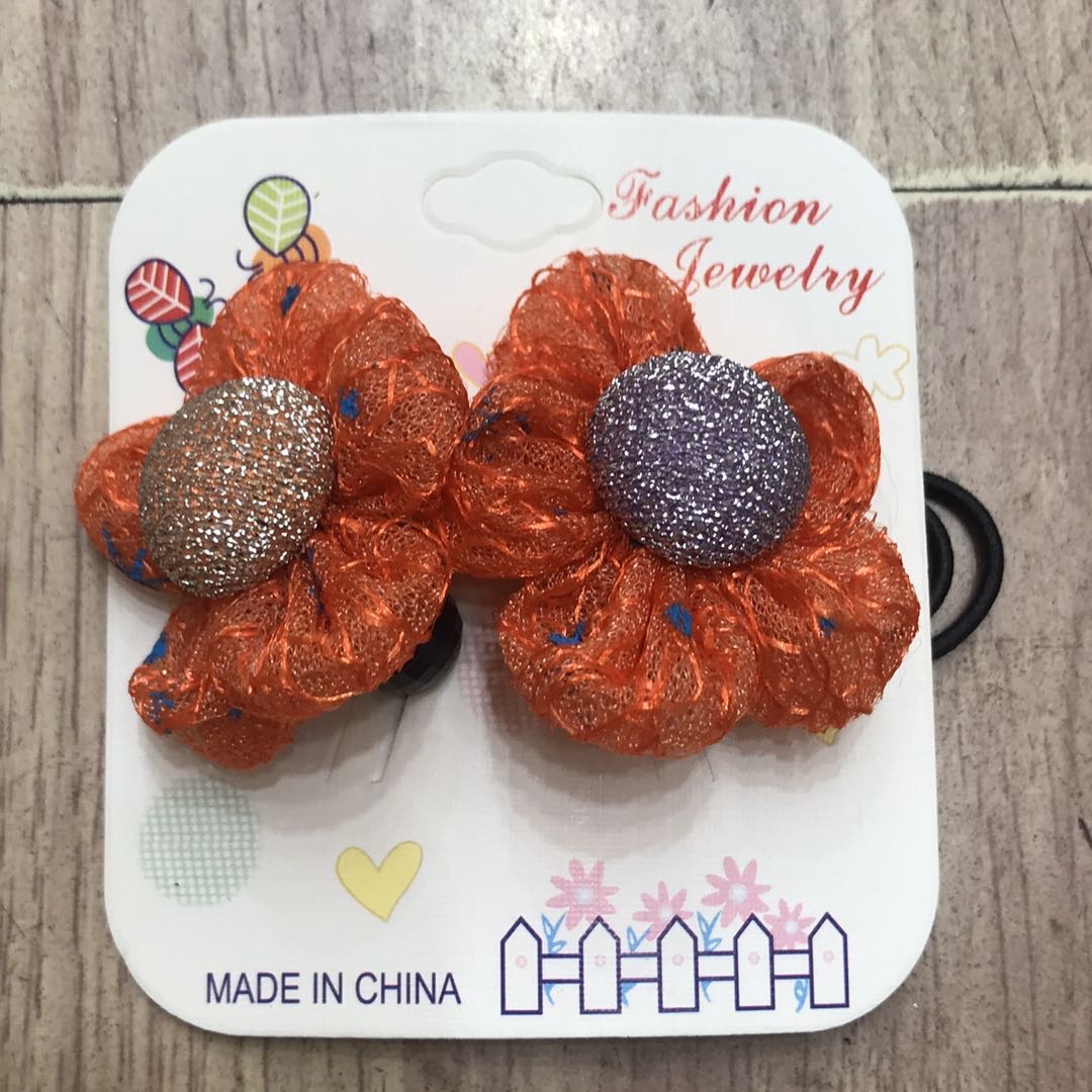 头绳花朵发圈韩国小清新头花饰品发饰成人发夹橡皮筋盘发扎头发绳细节图