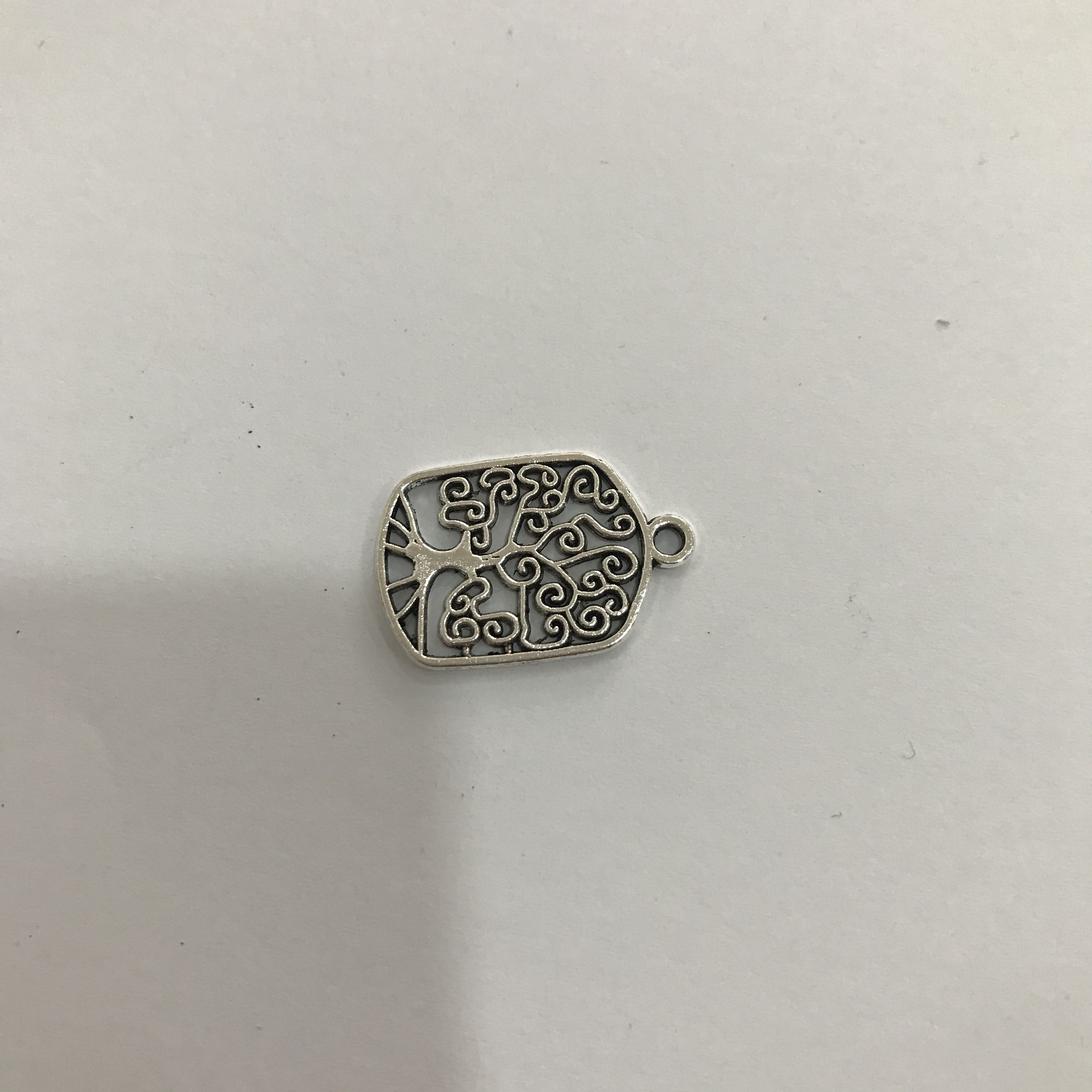 شجرة دائرة شجرة الحياة، قلادة شجرة، ملحقات الحلي اليدوية details Picture