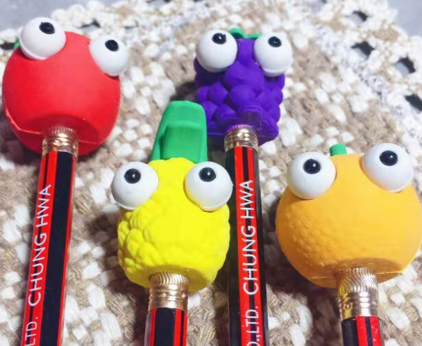Mini Cartoon Eraser Cute Super Cute Children's Set Creative Award Specification drawing