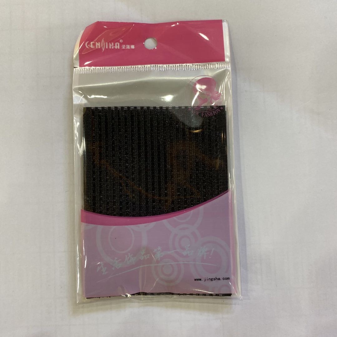Hot new rectangular black bangs broken hair stickers thumbnail