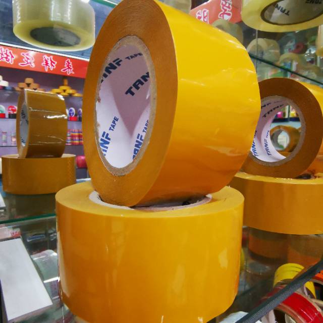 Opaque High Viscose Tape With Large Roll Sealing Tape Logistics Express Packaging Tape Wide Sealing Tape With White Transparent Whole Box Batch full figure