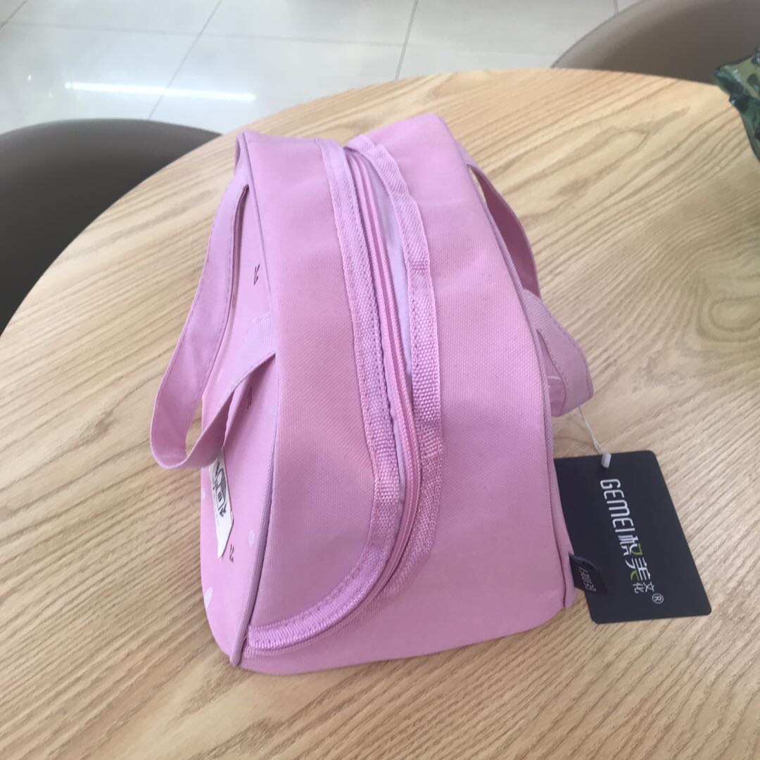 饭盒袋午餐铝箔加厚手拎便当包饭盒包便当盒帆布保温带饭的手提袋细节图