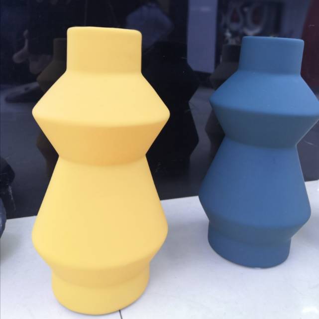 Manufacturers direct Morandi porcelain vase flower arrangement creative living room tabletop decoration decoration decoration wholesale according to the box thumbnail