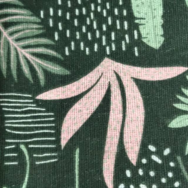 Black Flower Imitation Linen Bag Pillow Sofa Arts And Crafts Jewelry Fabric Specification drawing