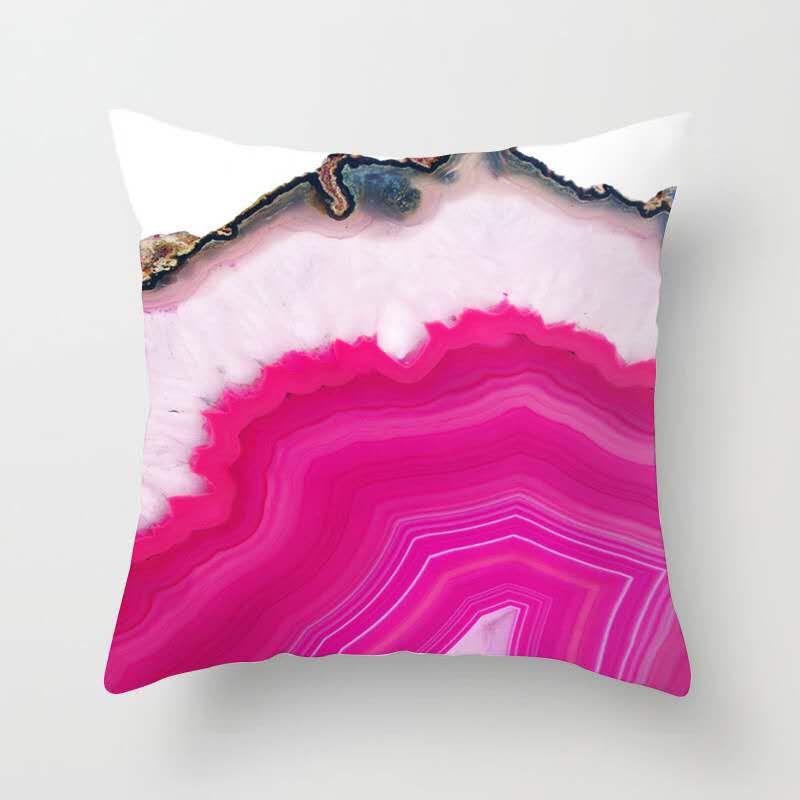 Colorful Modern Style Cotton Pillow Case Specification drawing