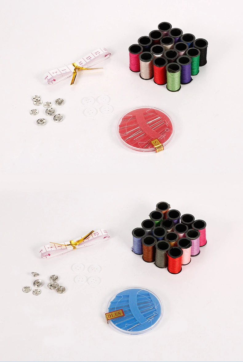 家用针线盒套装多色缝纫线40s/2线产品图