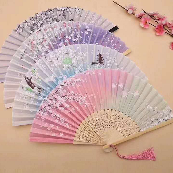 扇子/广告团扇/折扇/檀香扇/扇子女夏季中国风细节图