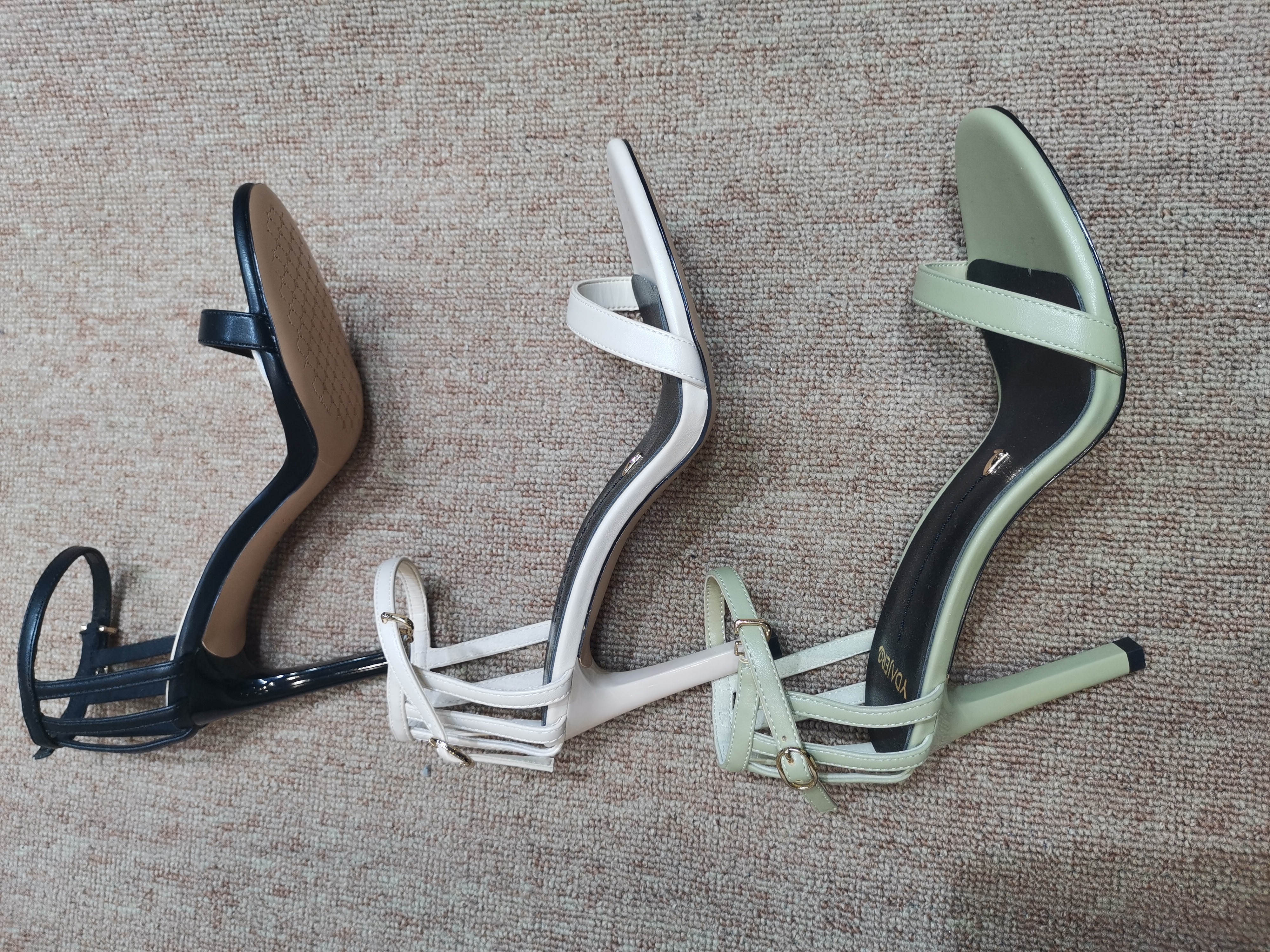 Women's sandals 2020 new style Versatile student summer mid-heel fish-mouth shoes Women's thick-heel fashion women's shoes Specification image